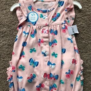 3 Month Baby Girl Carter’s Summer Bodysuit NWT
